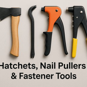 Hatchet, Nail Puller and Mechanical Fastener Tools